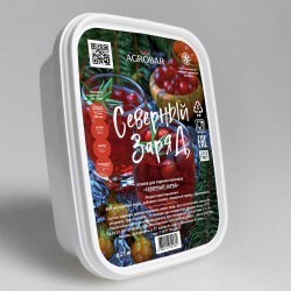 ПЮРЕ Агробар для горячих напитков "Северный заряд" Россия, 250 гр