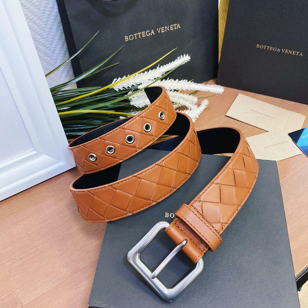Bottega Veneta Кожаный ремень