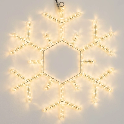 Фигура ARD-SNOWFLAKE-M5-600x600-360LED Warm (230V, 20W) (Ardecoled, IP65)