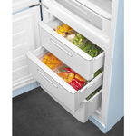 Отдельностоящий двухдверный холодильник Smeg FAB32LPB5