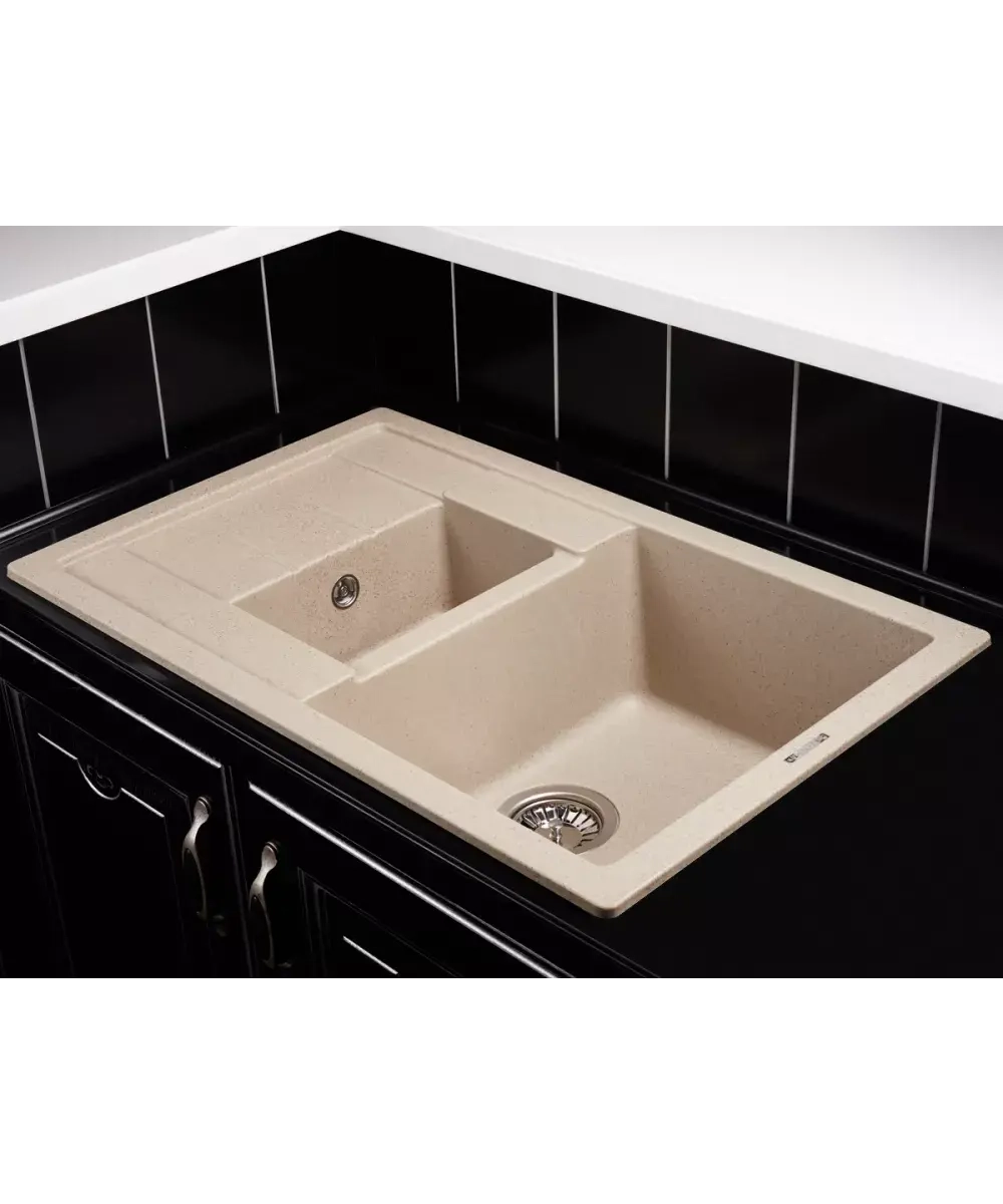 Кухонная мойка Kuppersberg MODENA 1,5B1D BEIGE фото 2
