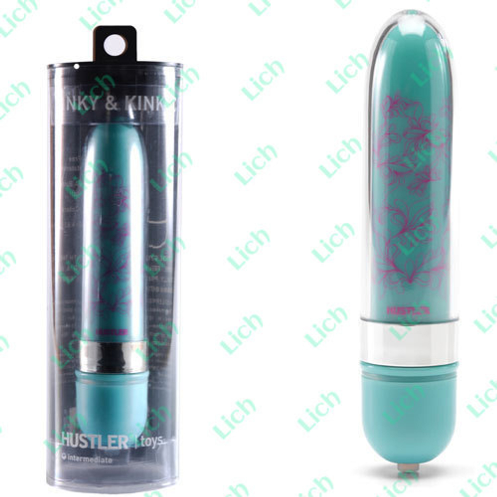 Фисташковый вибратор с насадкой INKY KINKY