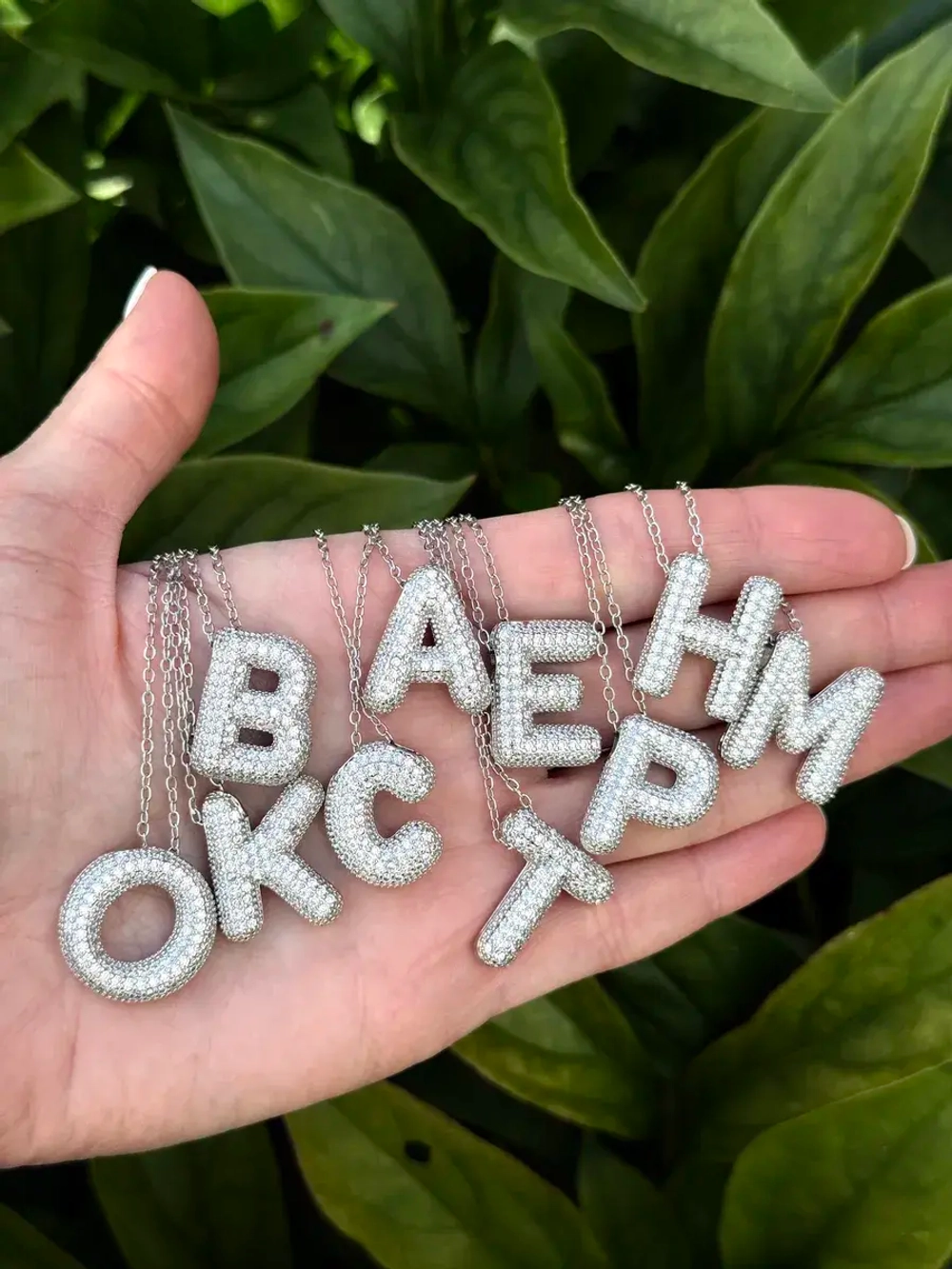 Кулон подвеска буква H