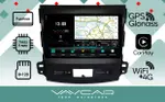 Магнитола для Peugeot 4007 - Vaycar VA59-0056-2K на Android 13, Быстрая, 2K QLED, CarPlay, 4G SIM-слот