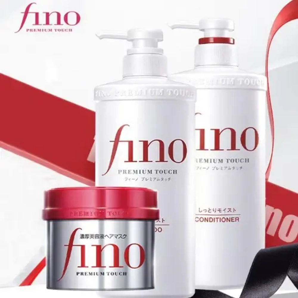 Shiseido FINO Premium Touch Shampoo Восстанавливающий шампунь для сухих волос