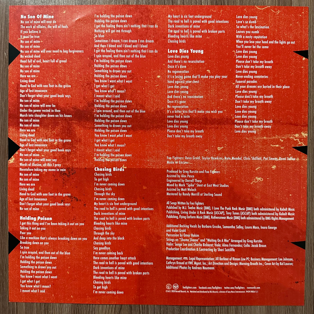 Foo Fighters ‎– Medicine At Midnight (Европа 2021г.)