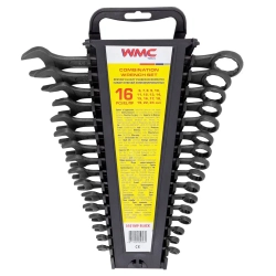 Набор ключей комбинированных 16пр. WMC TOOLS WMC-5161MP Black