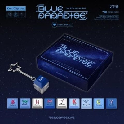 Альбом ZEROBASEONE - BLUE PARADISE 5th Mini Album KEY CAP Version