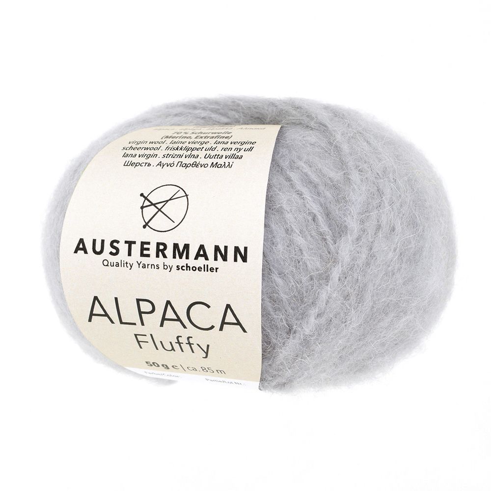 Пряжа Austermann (Аустерманн) Alpaca Fluffy / уп.10 мот. по 50 г, 85 м, 12015 Пряжа Austermann (Аустерманн) Alpaca Fluffy / уп.10 мот. по 50 г, 85 м, 12015