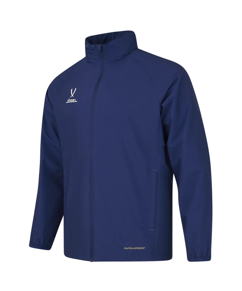 Куртка ветрозащитная JÖGEL PREMIER PerFormPROOF FZ Rain Jacket, темно-синий