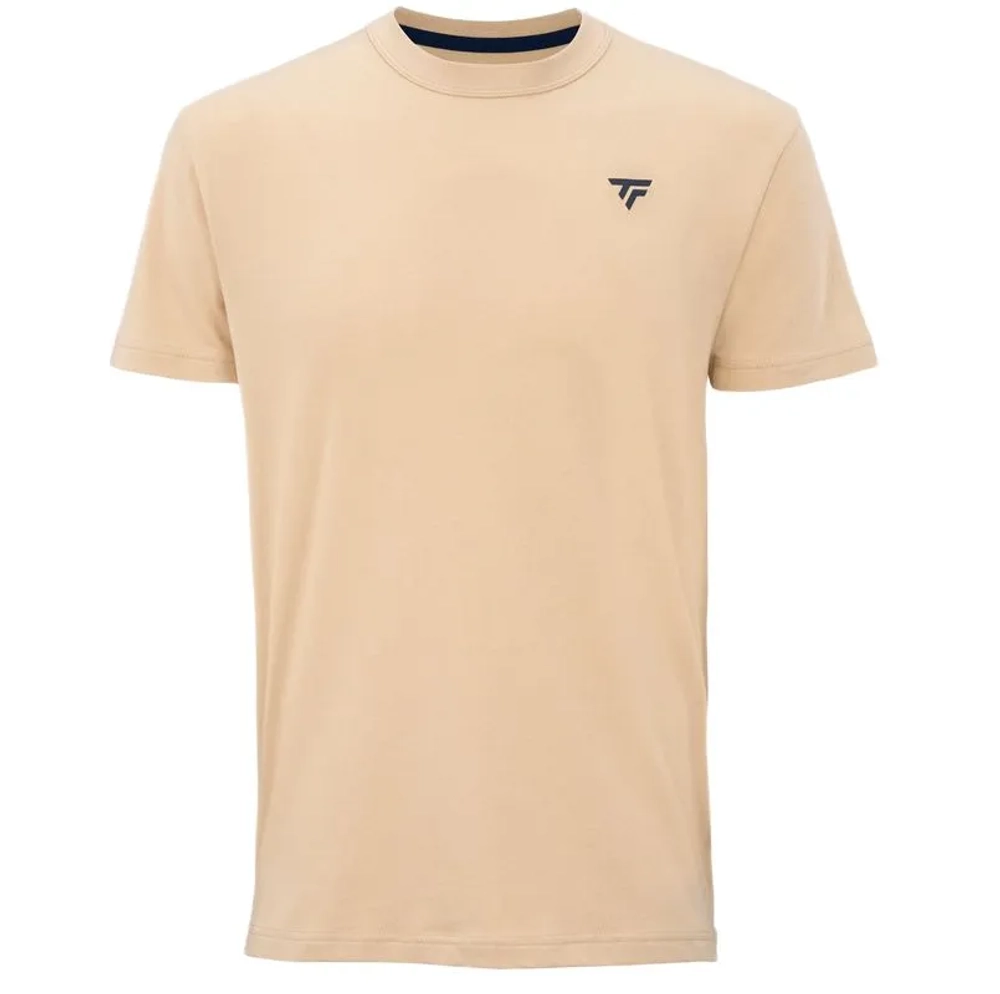 Мужская теннисная футболка Tecnifibre Graphic 2026 - sand