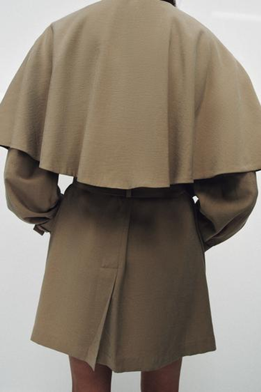 ZW COLLECTION КОРОТКИЙ ТРЕНЧКОТ - ZARA