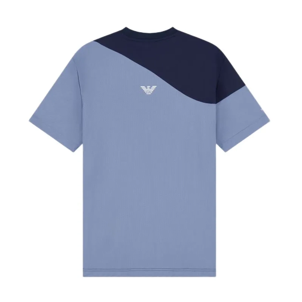 Теннисная футболка EA7 Man Jersey - armani blue