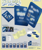 Альбом KickFlip - KICK OUT, FLIP NOW! 2nd Mini Album (QR) 2 Version SET
