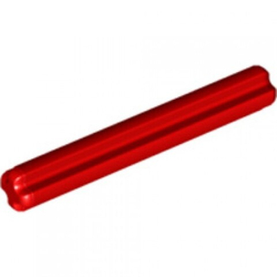 Lego 50шт Ось 4 (красный) 3705-6129995