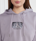 Худи PRINTED BOX CALVIN KLEIN JEANS - фиолетовый(J20J221332)