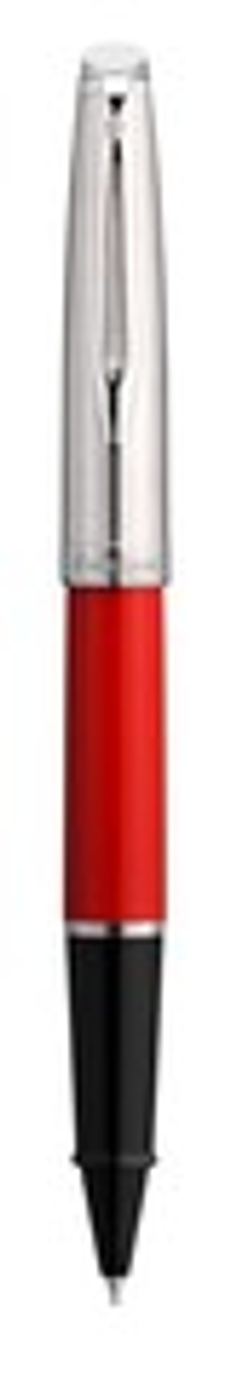 Ручка роллер Waterman  Embleme цвет RED CT, цвет чернил: черный