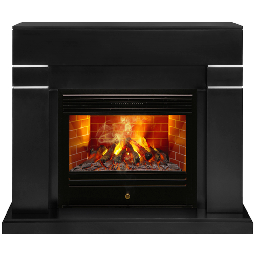 Каминокомплект Real Flame Lindelse 26 BLM с очагом 3D Novara