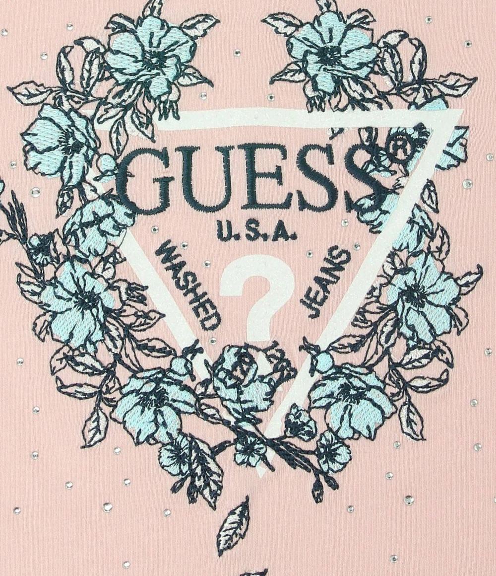 Футболка Guess - пудро-розовый(J4RI19 K6YW4)