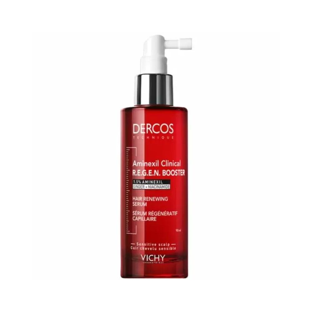 Vichy Dercos Aminexil Clinical R.E.G.E.N.Booster Сыворотка для укрепления и роста волос, 90 мл