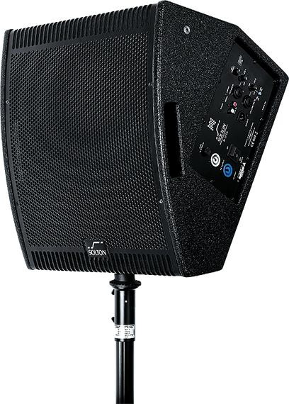 Solton M 12 CX W - Активный монитор/универсальная АС коаксиального типа;
12" НЧ coaxial / 1" VC ВЧ;