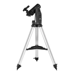Телескоп Sky-Watcher MAK 70 mini Virtuoso GTi, настольный - на треноге, вид со стороны монтировки