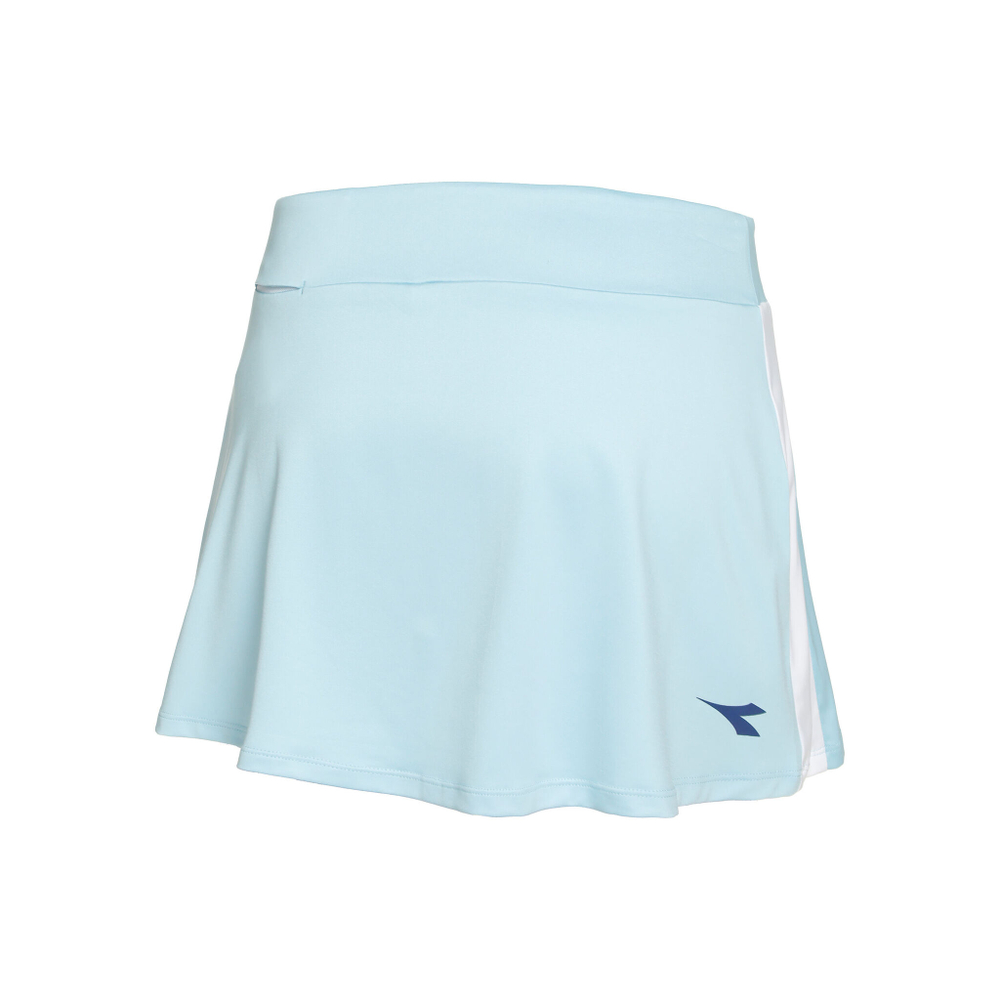 Женская теннисная юбка Diadora Core Skirt Women - Light Blue, Multicoloured