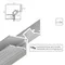 Профиль для светодиодной ленты Gap A670233 Arte Lamp