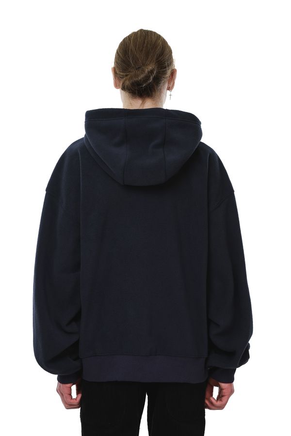 Худи Zip Original fleece темно-синее - фото 3