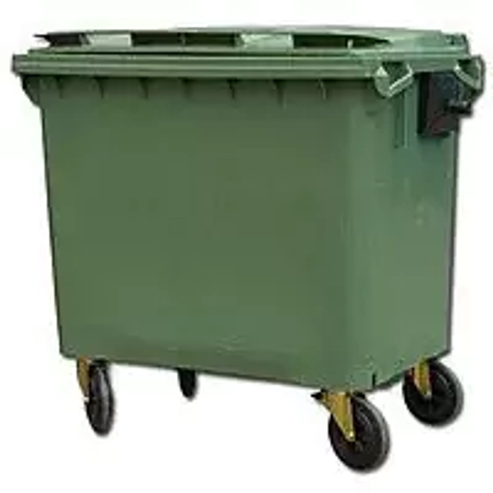 Контейнер мусорный, 660л, зеленый (MGB)