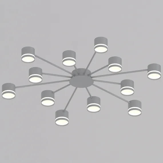 Потолочная люстра 06730-0.3-12 GX53 GREY Reluce