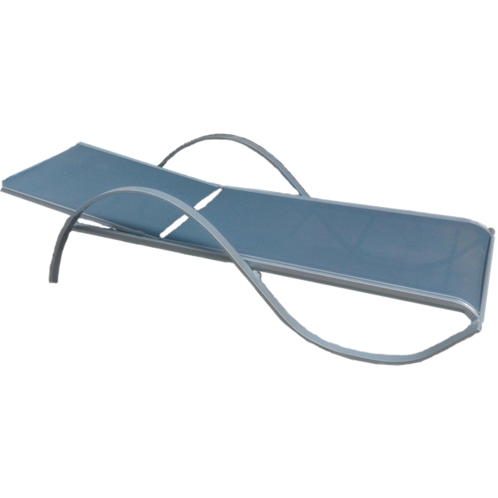 Шезлонг металлический Tagliamento Sunbed, синий