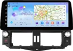 Магнитола для Toyota Land Cruiser Prado 150 2009-2013 (ШГУ 7", рамка LUX) - FarCar S500+TS10 монитор 12.3" 2K QLED на Android 14, Быстрая, CarPlay, 4G SIM-слот