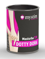 Компактный мастурбатор MasturbaTIN Dotty Dora (Цвет: белый)