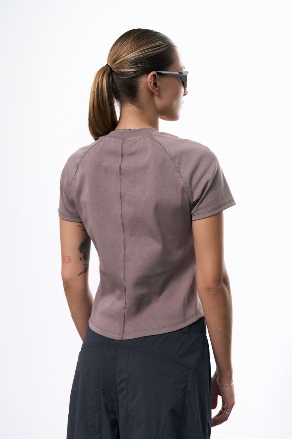 Футболка Blue Monte Henry's Short-Sleeved T-Shirt "Yunzhi Brown" Women's