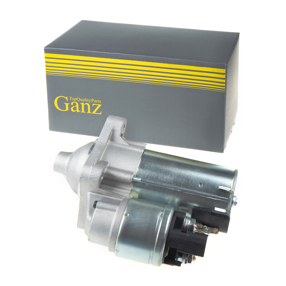 Стартер ВАЗ 2190, 2192, 2170, Largus 8 кл для а/м с МКПП LADA 21901-3708010-00 (12V/1,2kW/11 зубьев)  GANZ GRP14015