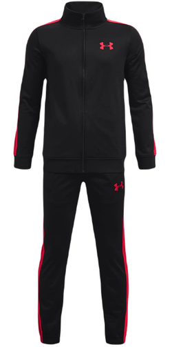 Костюм теннисный Under Armour Knit Track Suit - black/radio red