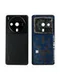 Задняя крышка для Xiaomi 12S Ultra черная (Black) со стеклом камеры