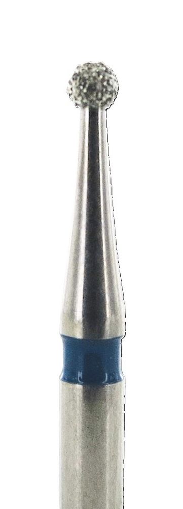 Бор алмазный 801 012 FG, синий, 1 шт. Форма: шар., JOTA, Швейцария
