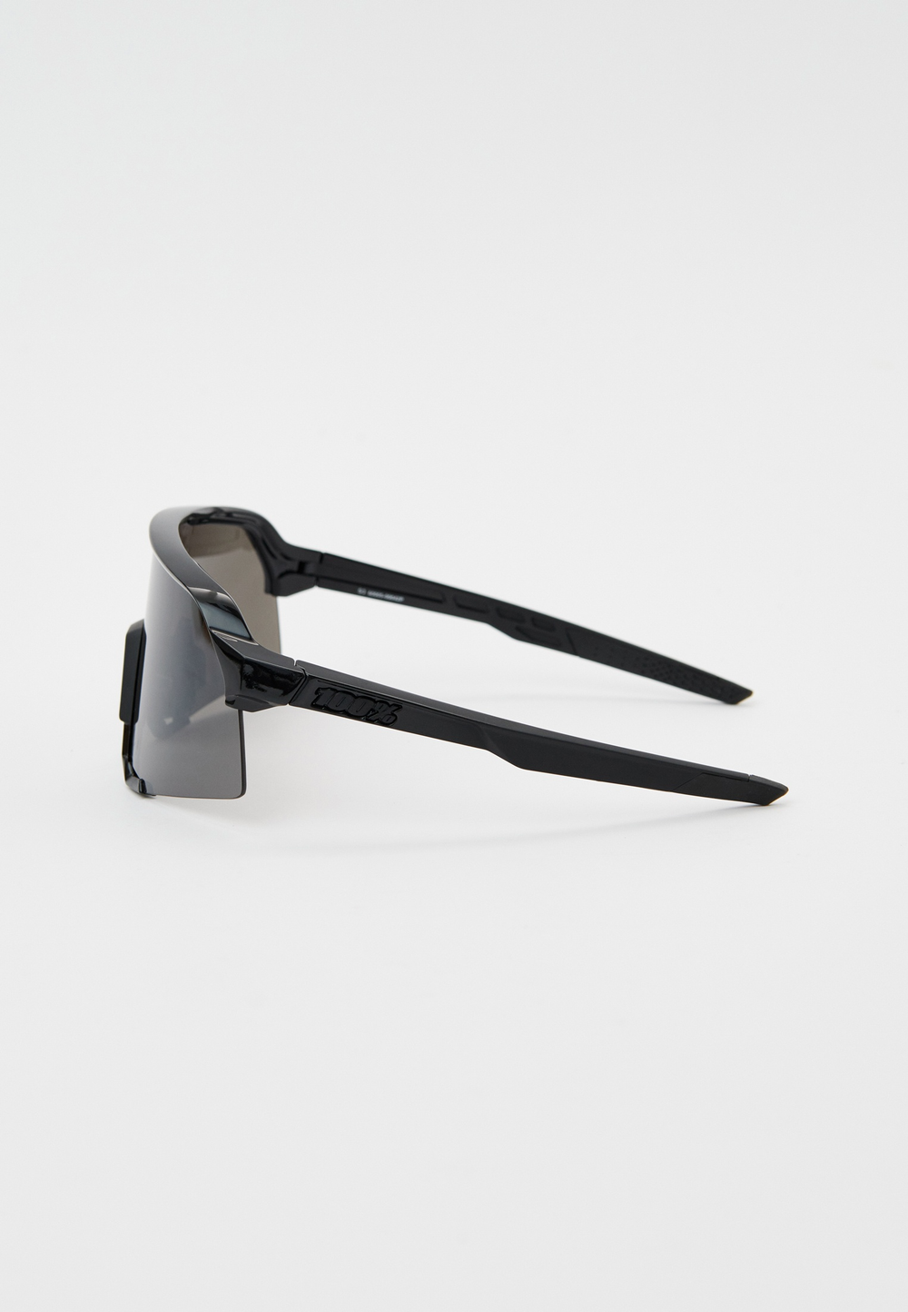 Спортивные очки 100% S3 Gloss Black Matte Black - Black Mirror Lens