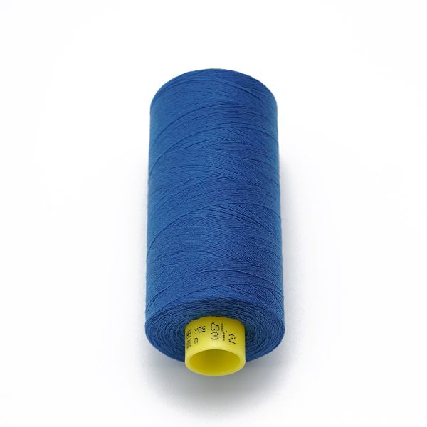 Нитка Gutermann Mara 150 (1000 метров), 1 кат., особо тонкая | 312 св.синий