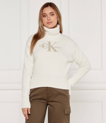 Гольф CHENILLE Calvin Klein Jeans - белый(J20J224229)