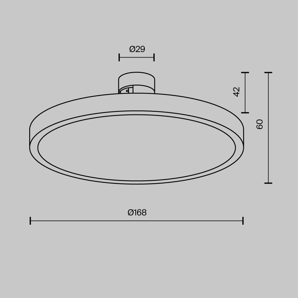 Магнитный трековый светильник Maytoni FLARITY Plato TR153-1-10W4K-BS