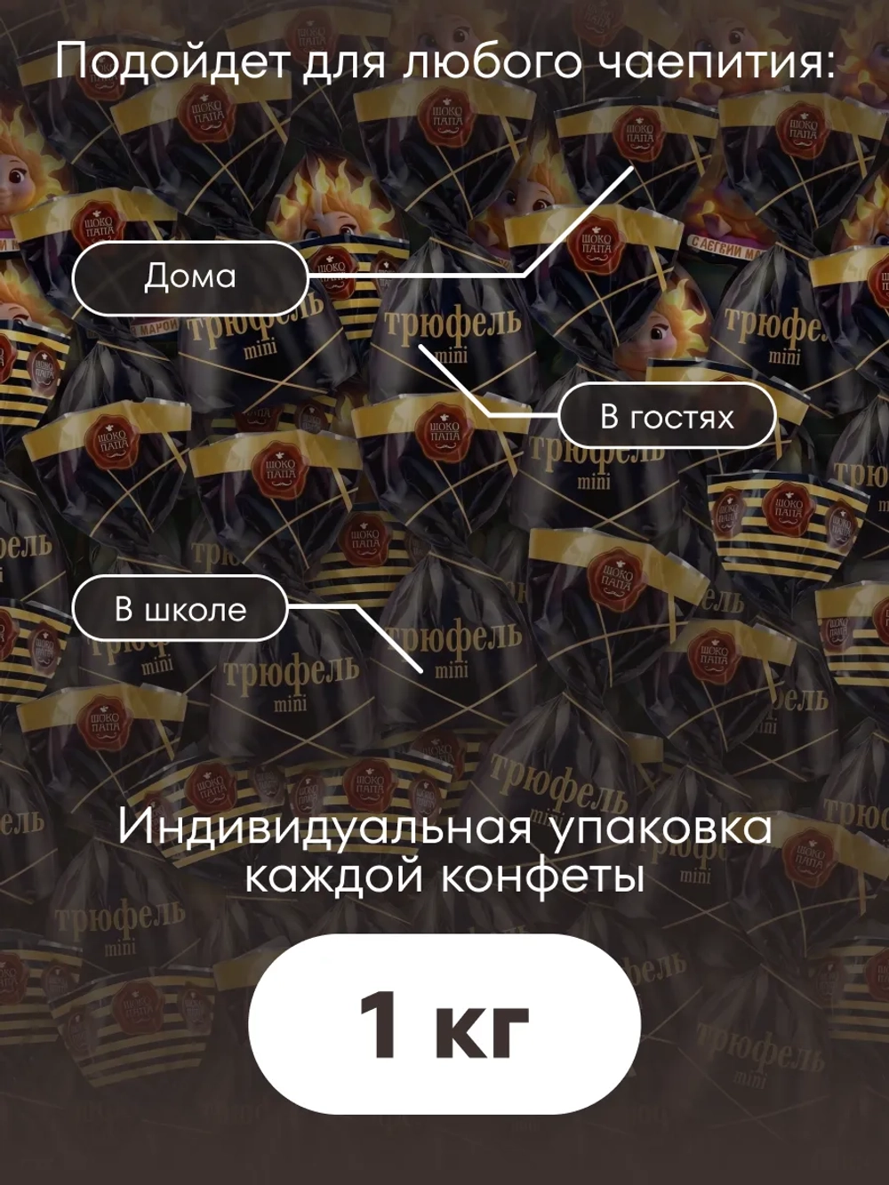 Конфеты мини "ТРЮФЕЛЬ mini" 1 кг.
