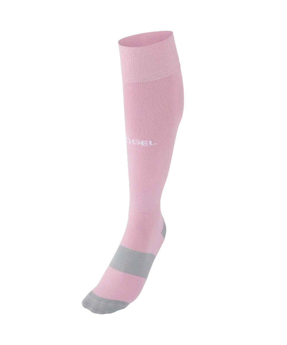 Гетры футбольные JÖGEL CAMP BASIC SOCKS, розовый/белый