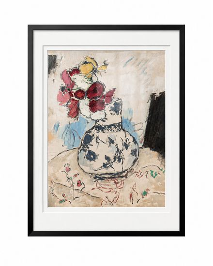 Жикле Vintage Abstarct flowers