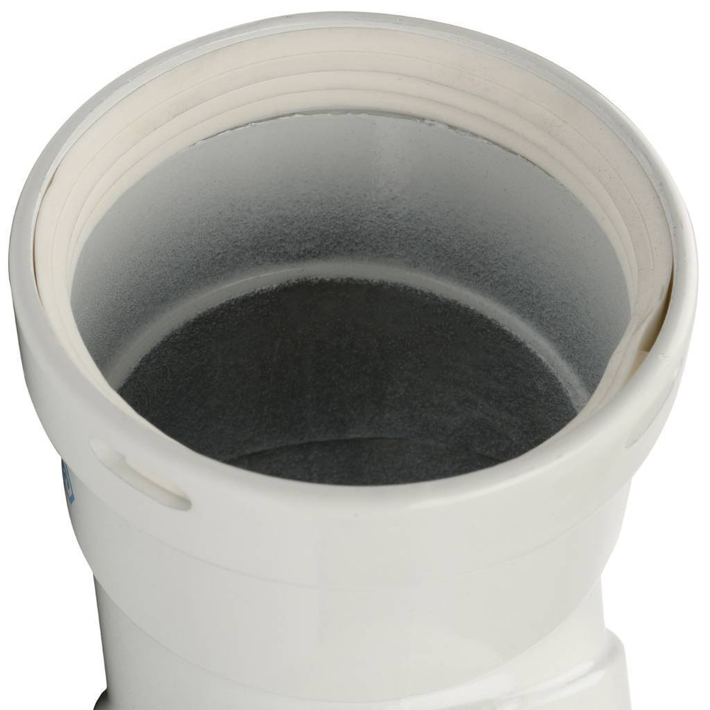 STOUT Элемент дымохода отвод 45° м/м Ø80 (групповая упаковка 10 шт)