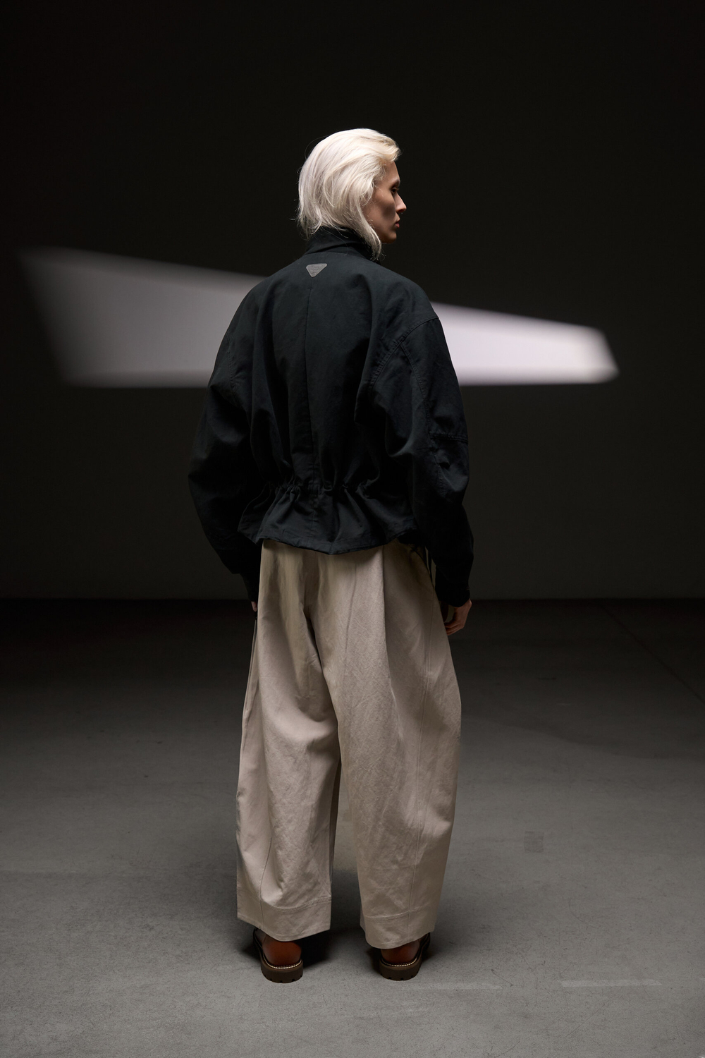 Брюки Blue Monte Pleated Casual Pants "Yunfeng White" Women’s