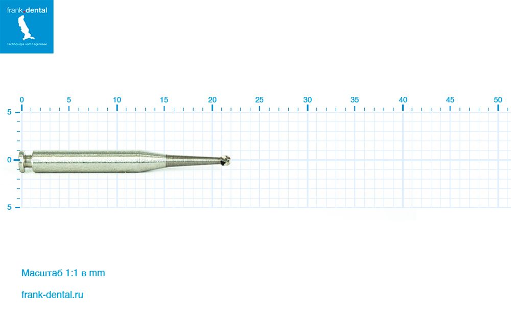 Бор твердосплавный Frank Dental типа RA - C.1.012.RA