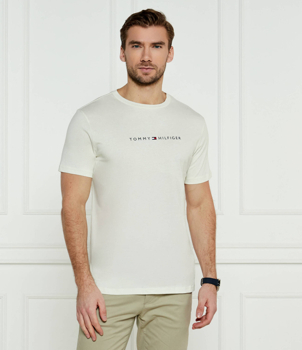 Футболка Tommy Hilfiger - экрю(UM0UM03344)